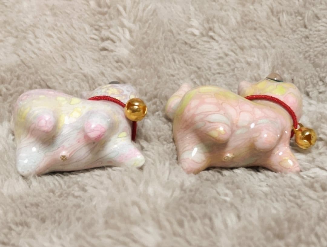 猫　置き物　マーブル　スーダン　お土産　【33】