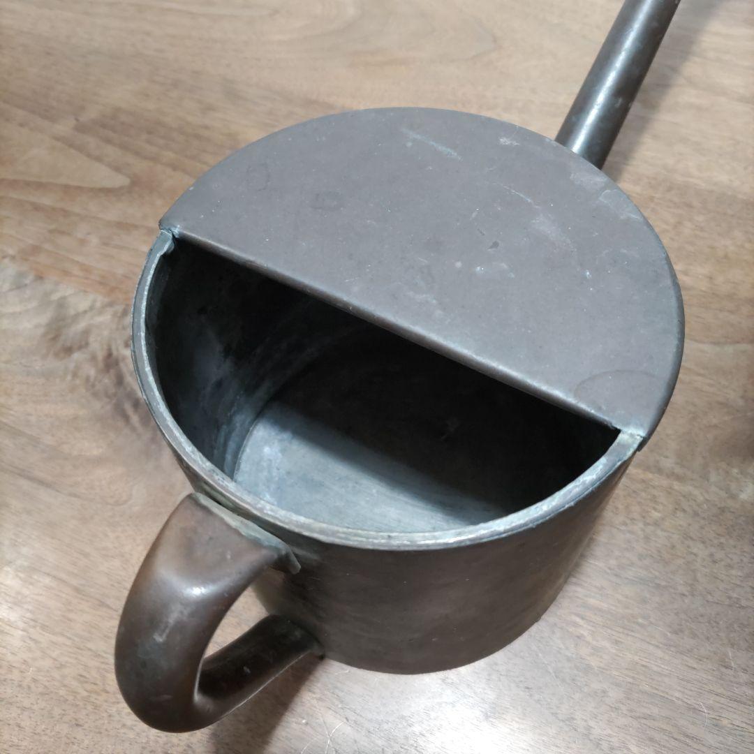 銅製じょうろ 古道具 アンティーク ジョウロ