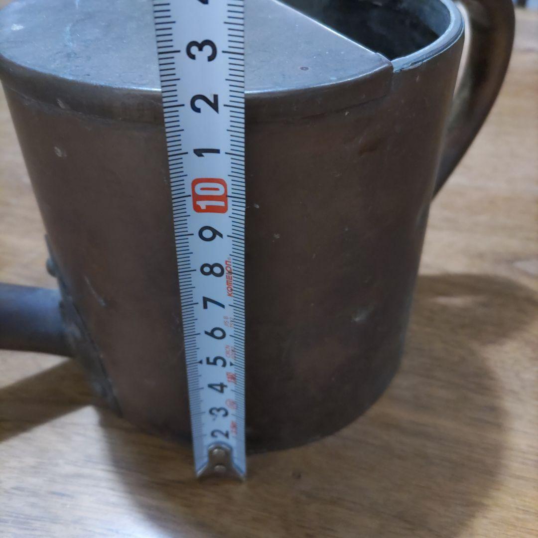 銅製じょうろ 古道具 アンティーク ジョウロ