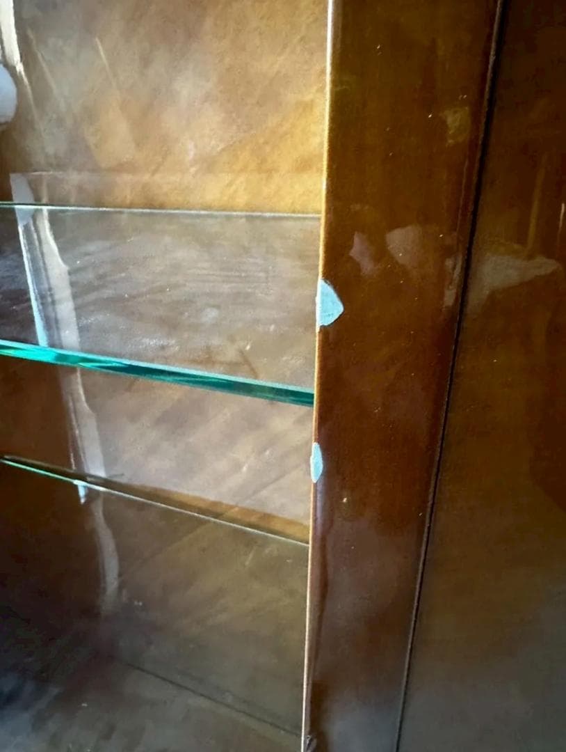 『メーカー不明』バーズアイメープル キャビネット オープンシェルフ RWcab4