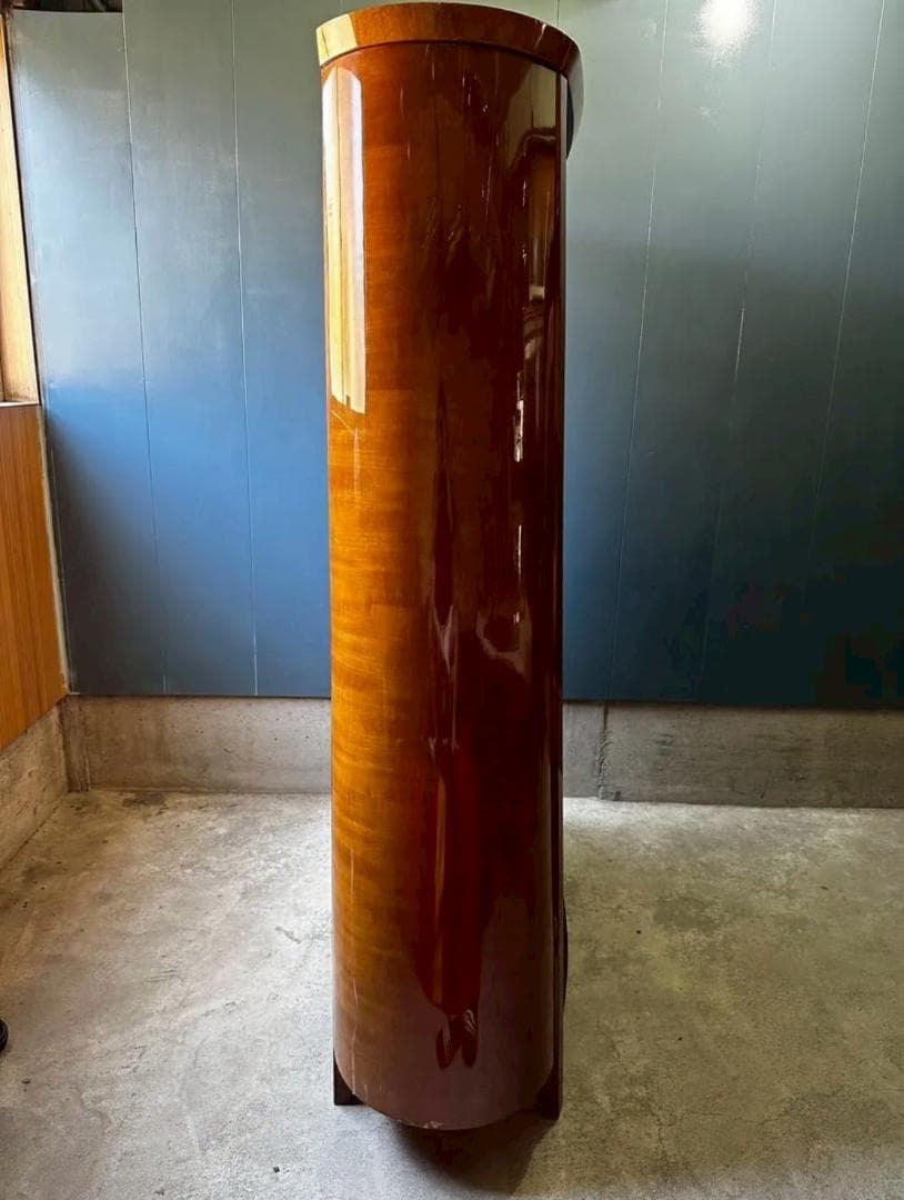 『メーカー不明』バーズアイメープル キャビネット オープンシェルフ RWcab4