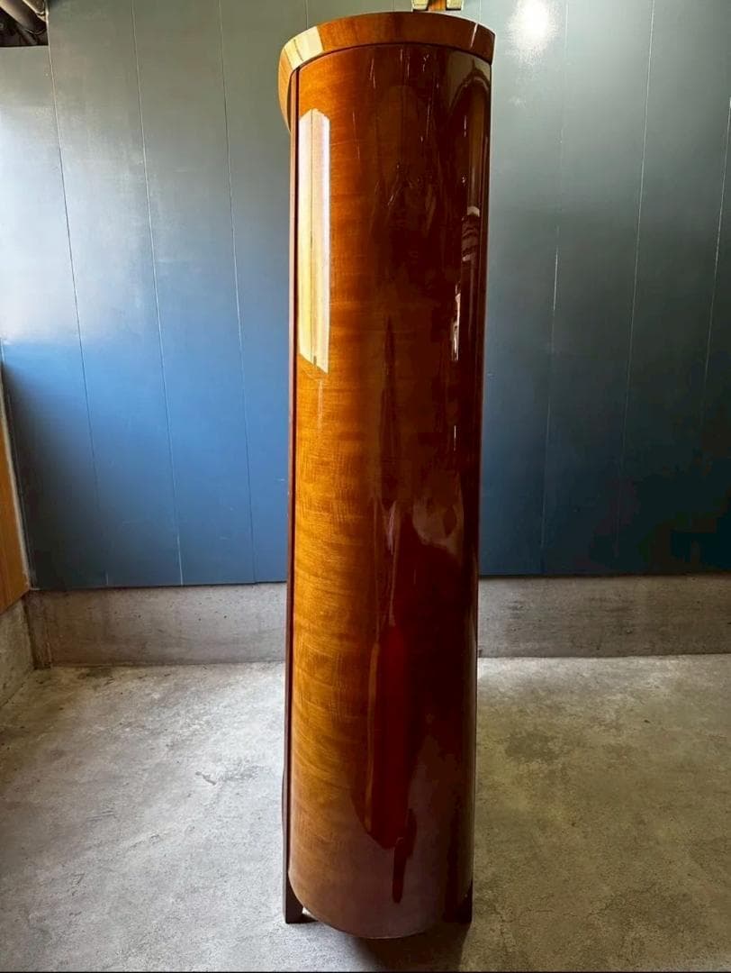 『メーカー不明』バーズアイメープル キャビネット オープンシェルフ RWcab4