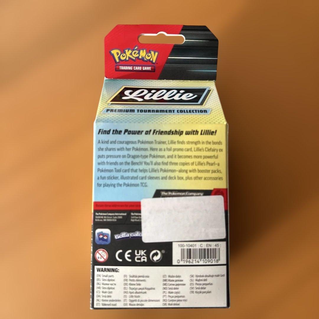 新品未開封】英語版 ポケカ リーリエ＆ピッピプレミアムトーナメント