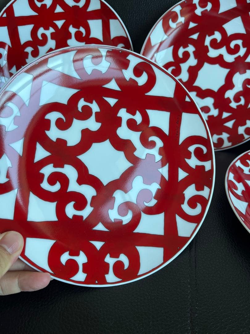 HERMES エルメス　ガダルキヴィール　皿21㎝ 4枚