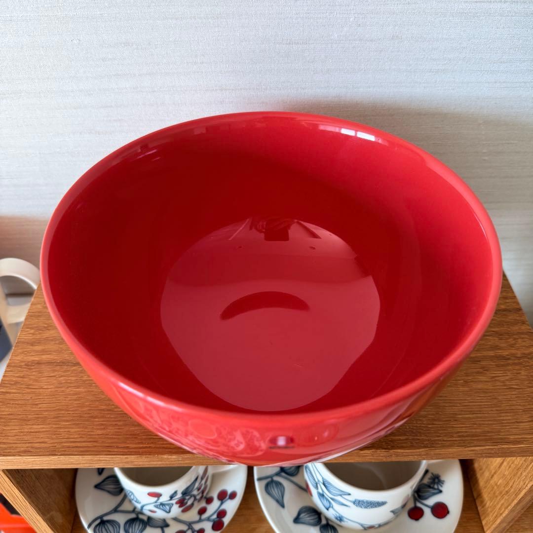 【新品・未使用】廃盤色 レア 希少 teema ボウル テラコッタ 1.65L