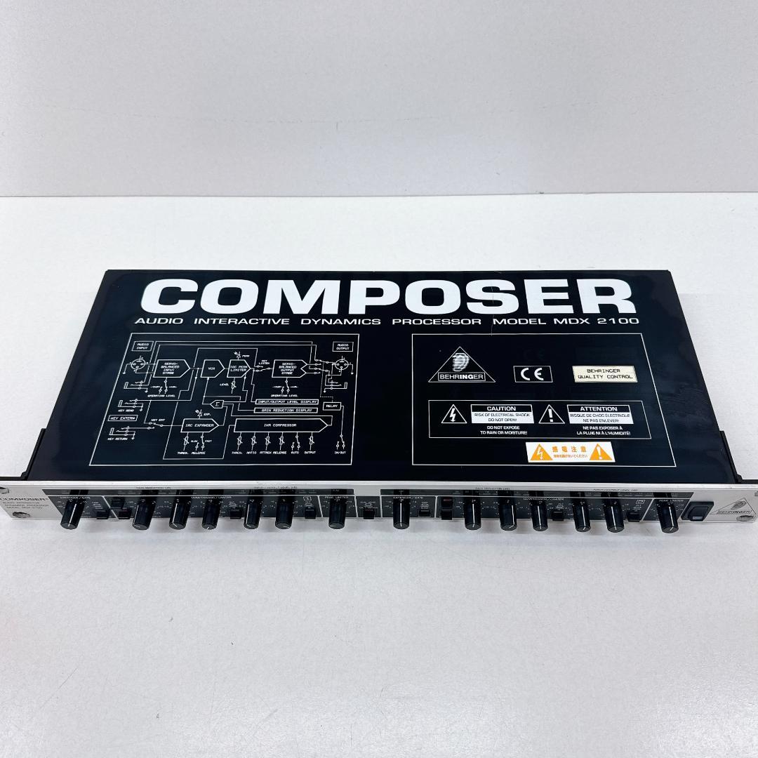 【良品】BEHRINGER MDX2100 COMPOSER コンプレッサー
