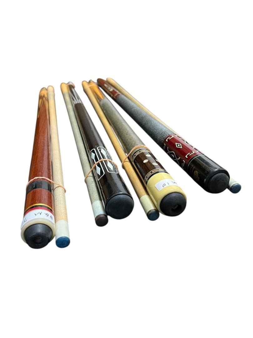 ビリヤードキュー 4本セット