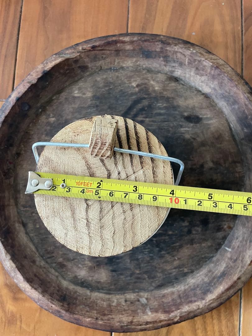 市川孝 棗　木蓋　容器 棗　茶入れ　保存器　保存容器