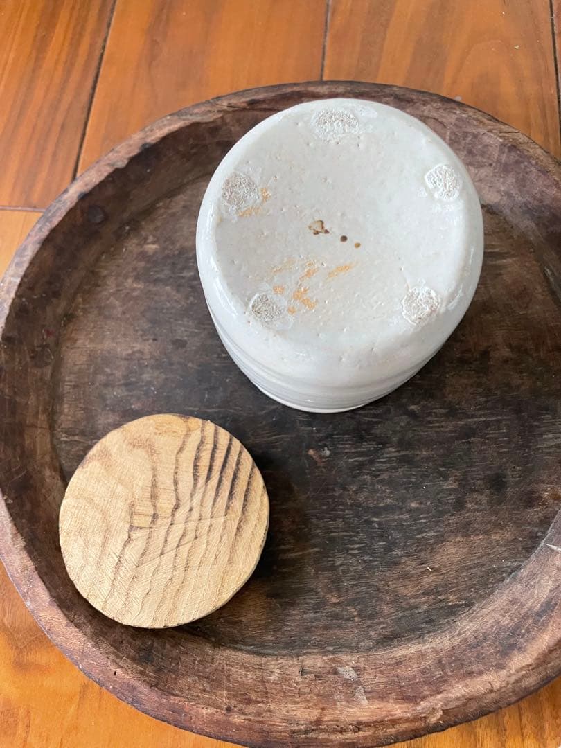 市川孝 棗　木蓋　容器 棗　茶入れ　保存器　保存容器