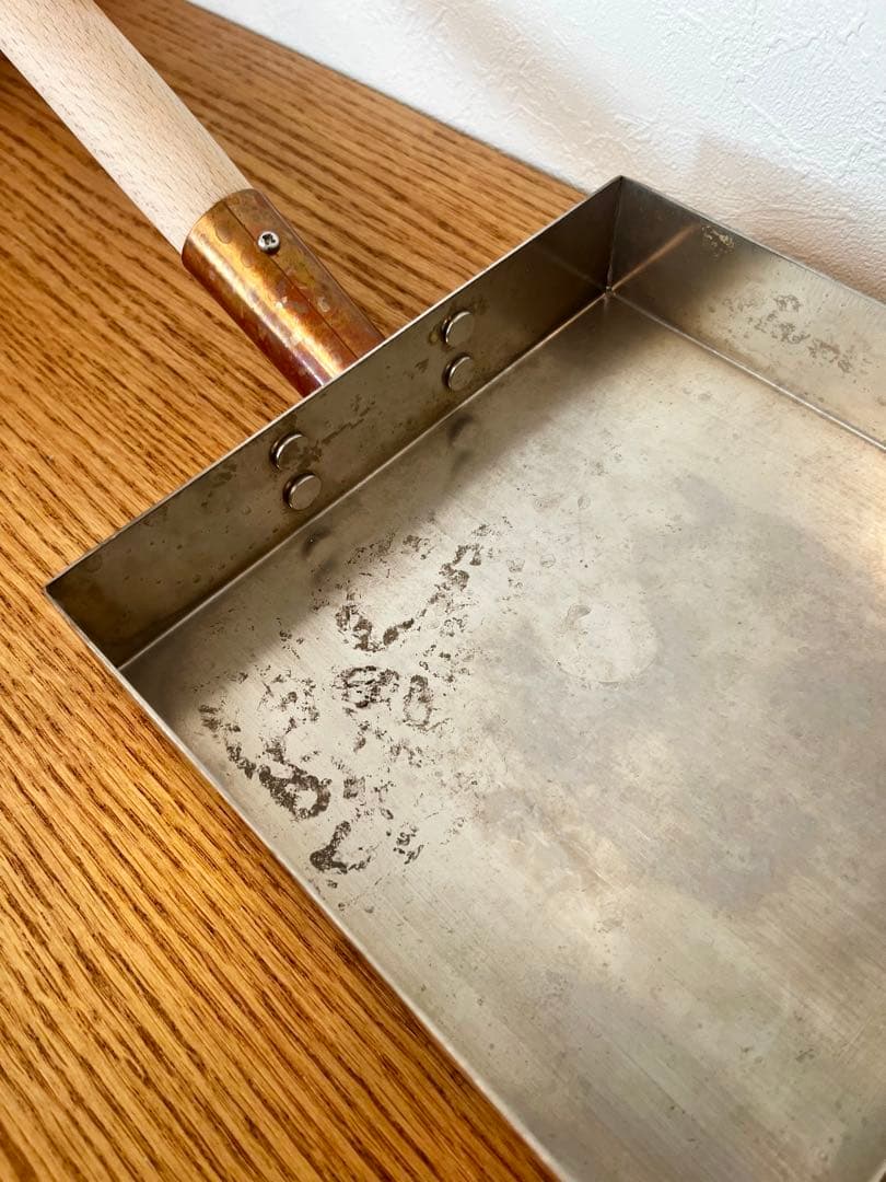 【dancyu（ダンチュウ）】純銅玉子焼 18×18cm（木蓋付）