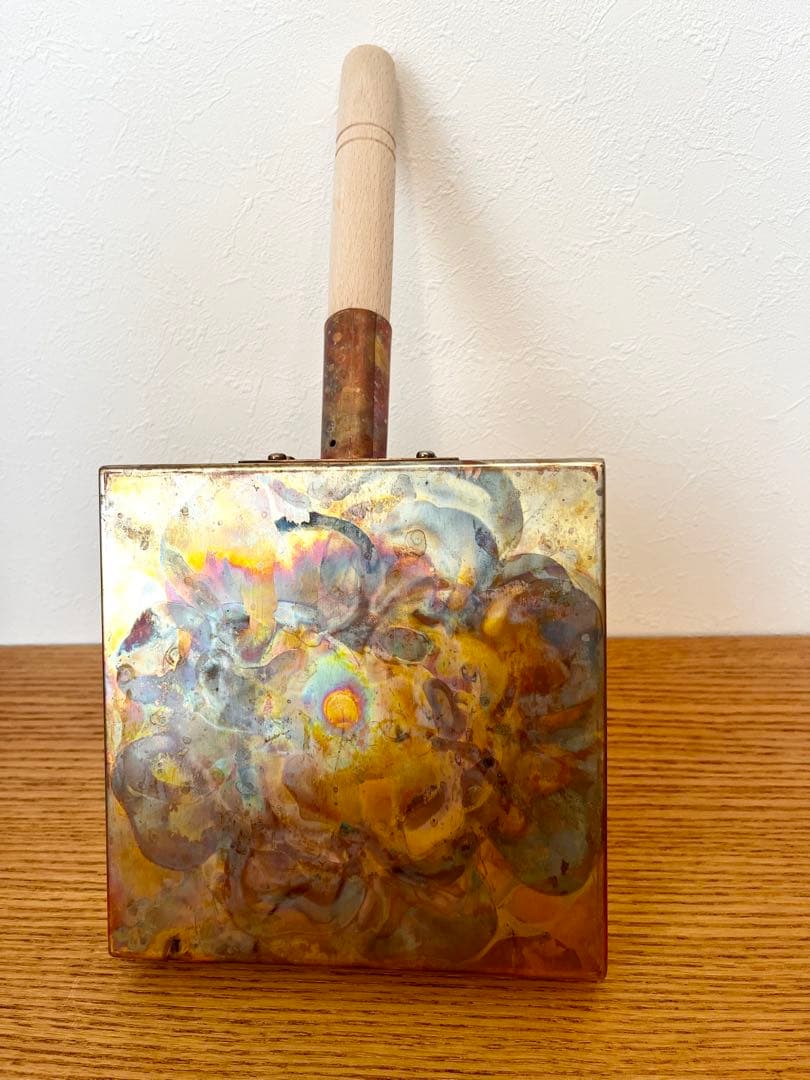 【dancyu（ダンチュウ）】純銅玉子焼 18×18cm（木蓋付）