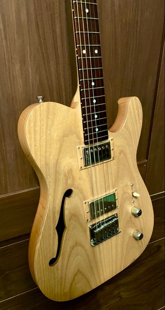 中古 志田工房 kuhl テレキャスター シンライン 日本製 オーダーギター