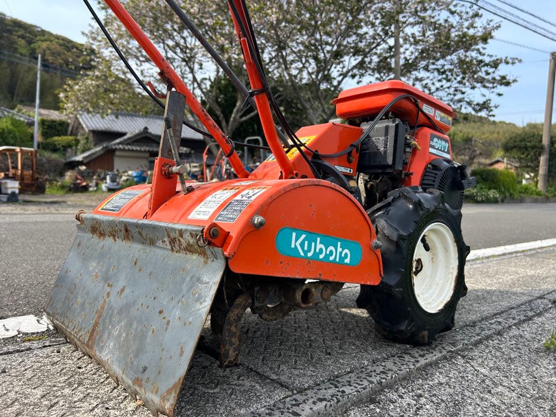 宮崎 クボタ 管理機 TR50 耕運機 畝立て 4.2馬力 デフロック 動画あり