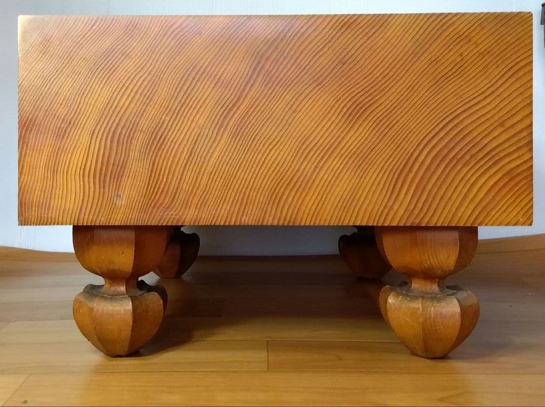 昭和レトロ　碁盤 6寸 17.3cm