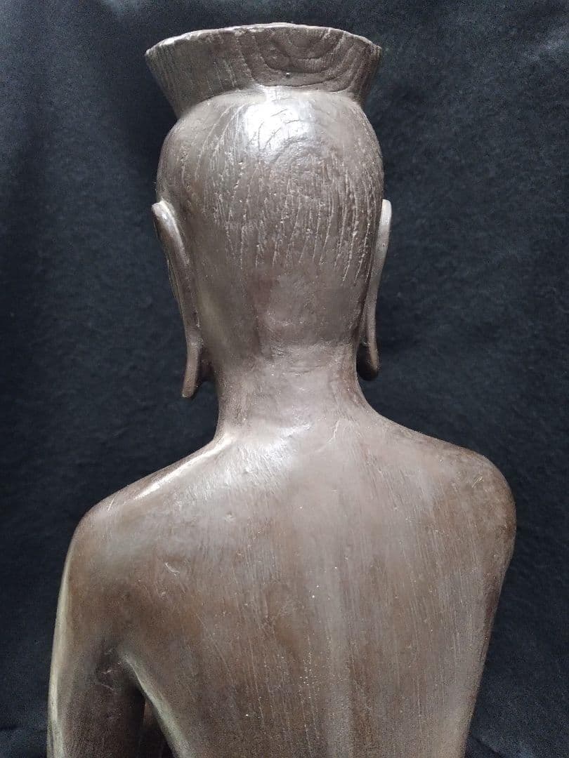 週末大特価 広隆寺所蔵 国宝 宝冠弥勒 弥勒菩薩半跏思惟像 樹脂製 大型レプリカ