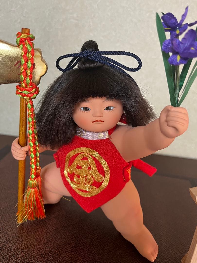 五月人形 ☆ 金太郎　久月「鉞」津田蓬生作 ☆ 美品