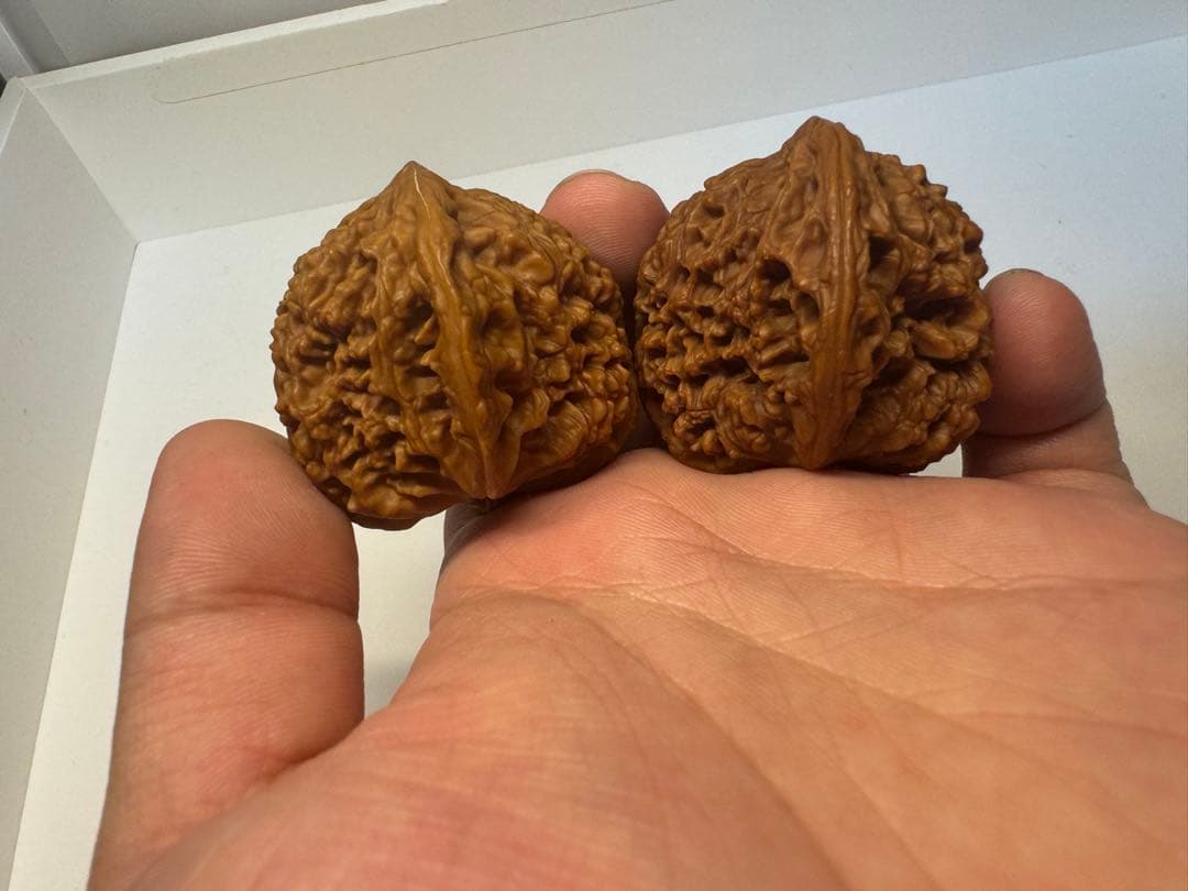 希少文玩核桃 南疆石天使の翼