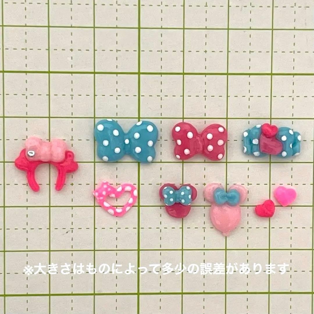 3dネイルパーツ ディズニー ミニー パルパルーザ オーダーページ