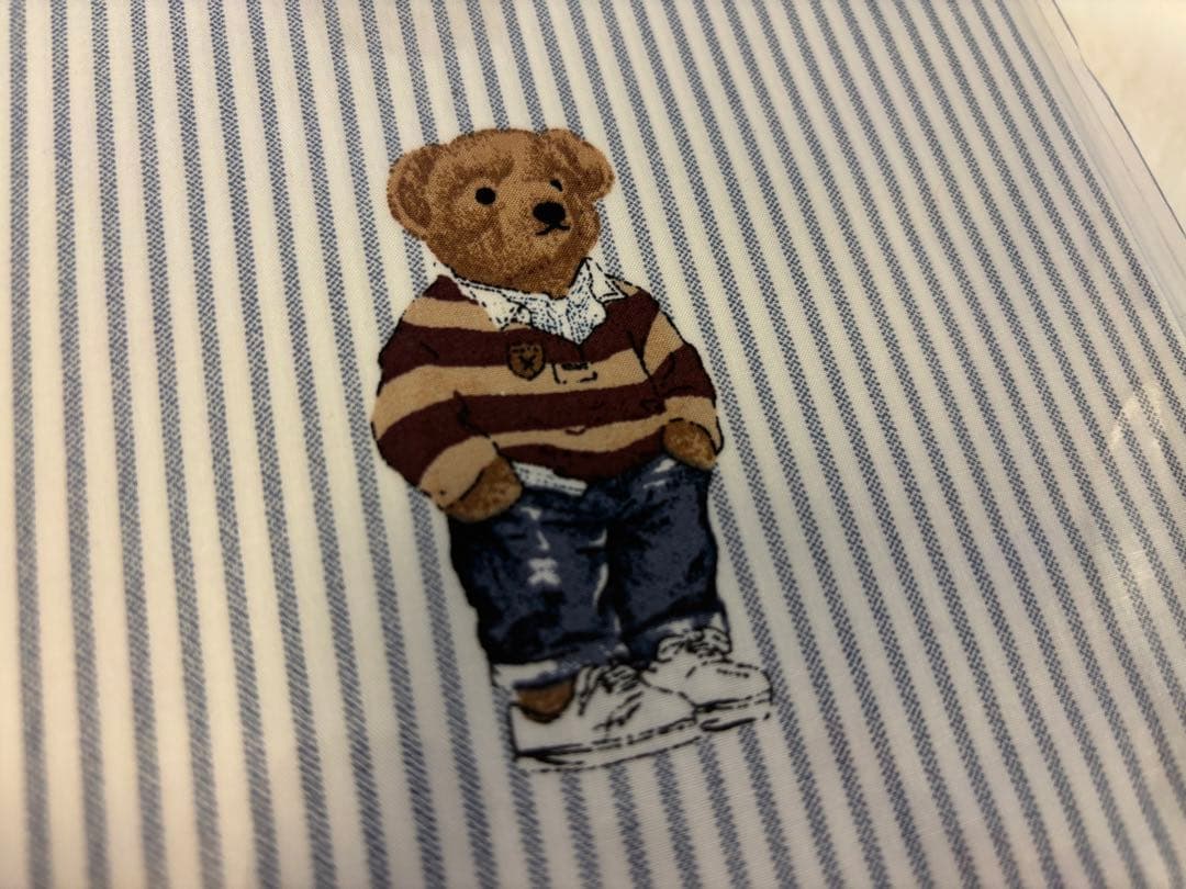 お値下げ【希少】2個セット！ラルフローレンホーム　ベア　ボックスシーツ　シングル