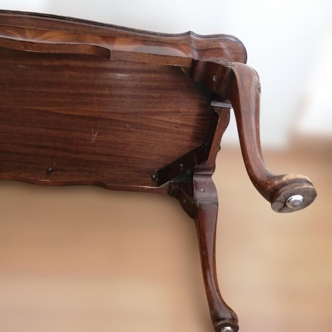 猫脚 アンティーク ヴィンテージ コーヒーテーブル ローテーブル 座卓