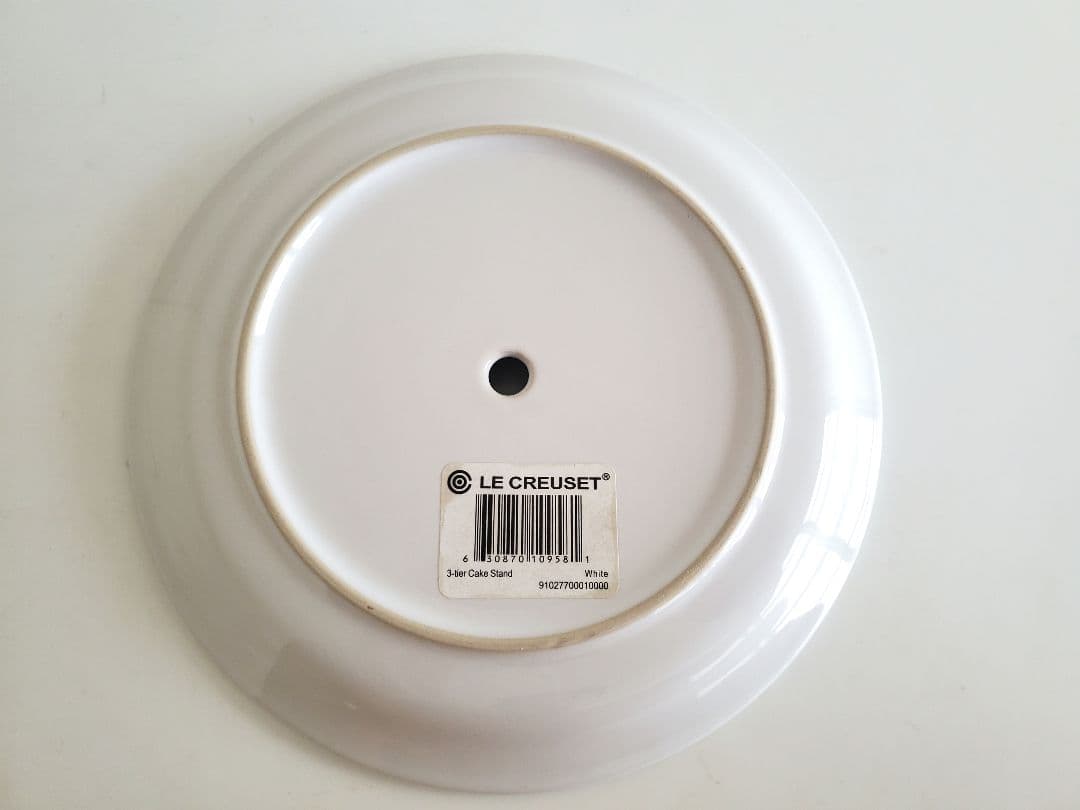 【希少】LE CREUSET アフタヌーンティースタンド 3段　ルクルーゼ