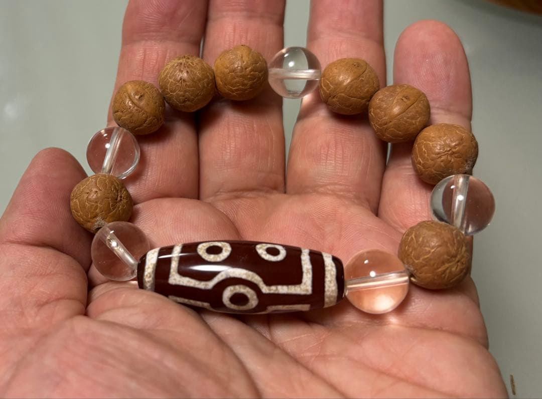 西蔵天珠菩提樹ブレスレット