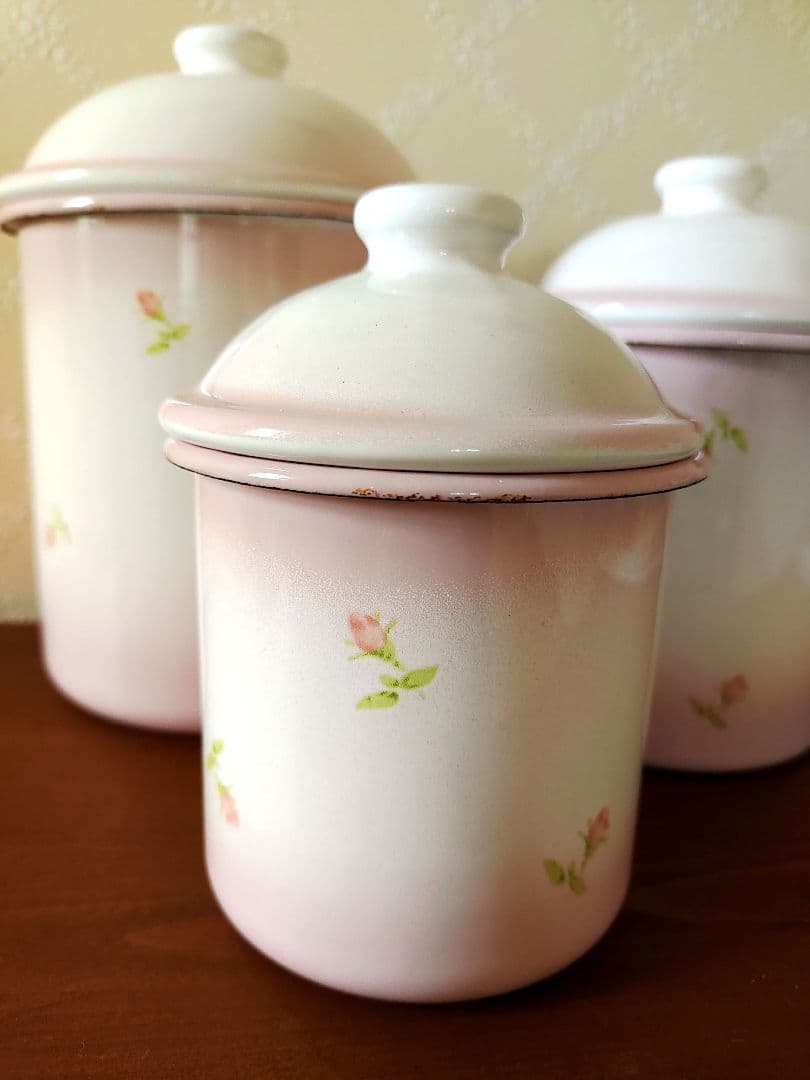 イマン　プチローズ　キャニスターセット