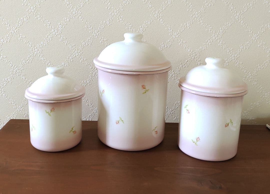 イマン　プチローズ　キャニスターセット