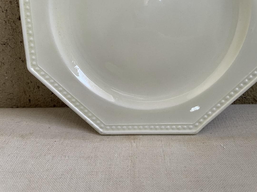 クレイユ モントロー 　オクトゴナル プレート18cm N-927