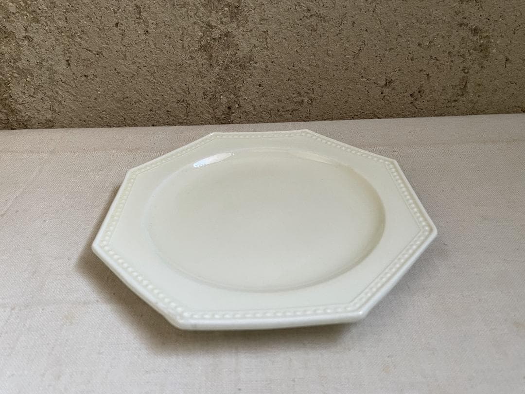 クレイユ モントロー 　オクトゴナル プレート18cm N-927