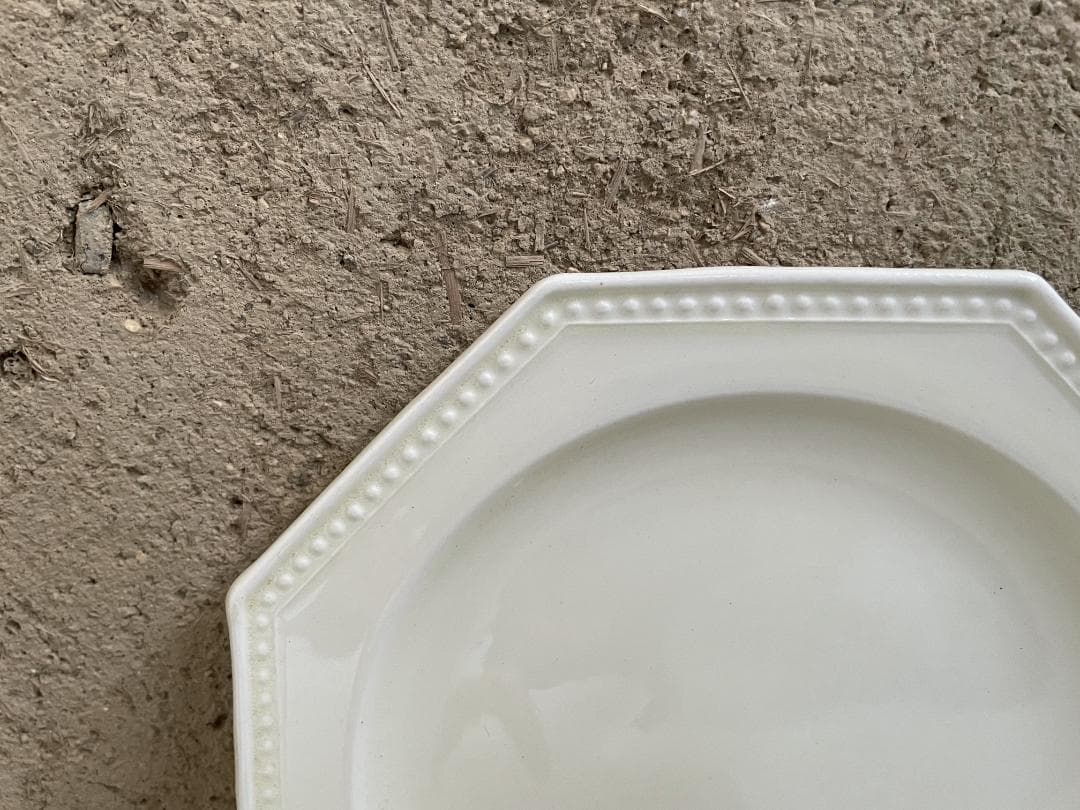 クレイユ モントロー 　オクトゴナル プレート18cm N-927