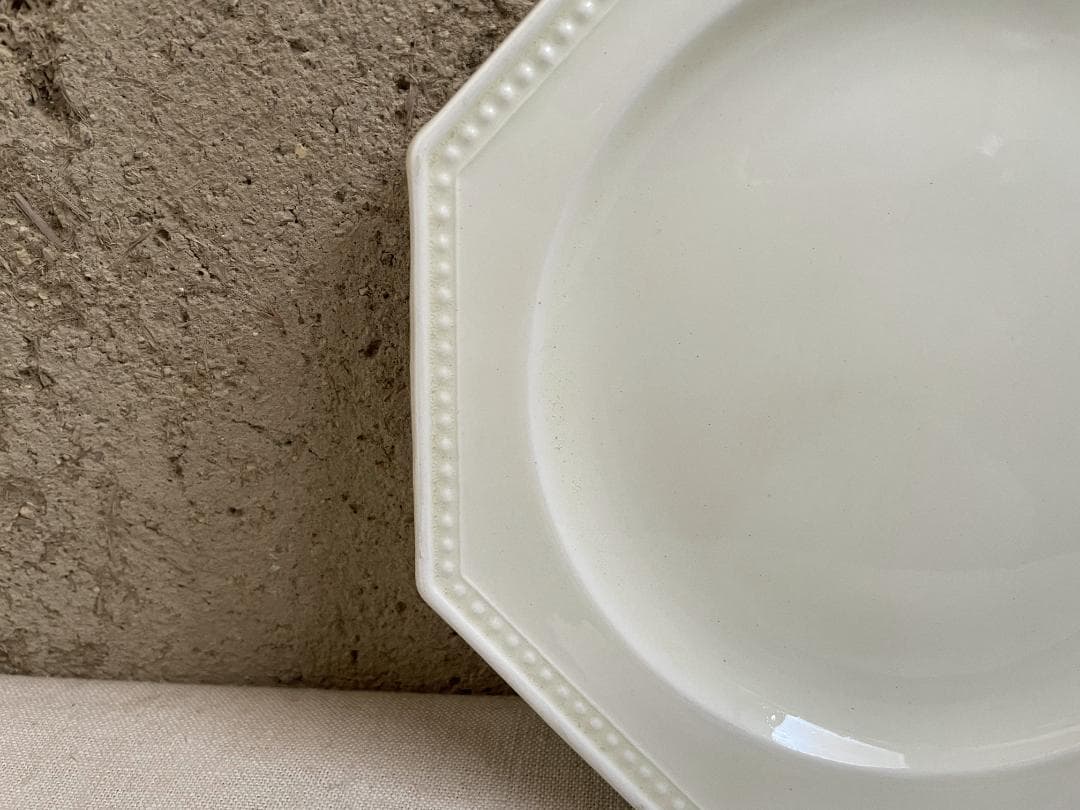 クレイユ モントロー 　オクトゴナル プレート18cm N-927