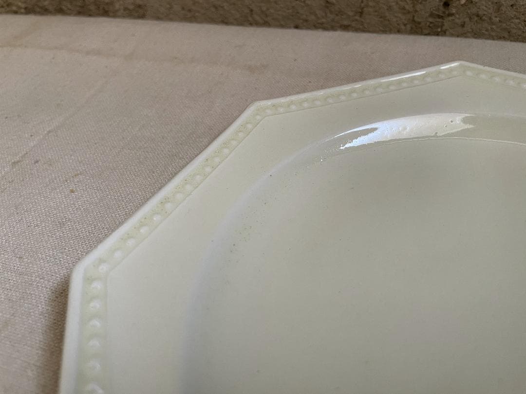 クレイユ モントロー 　オクトゴナル プレート18cm N-927