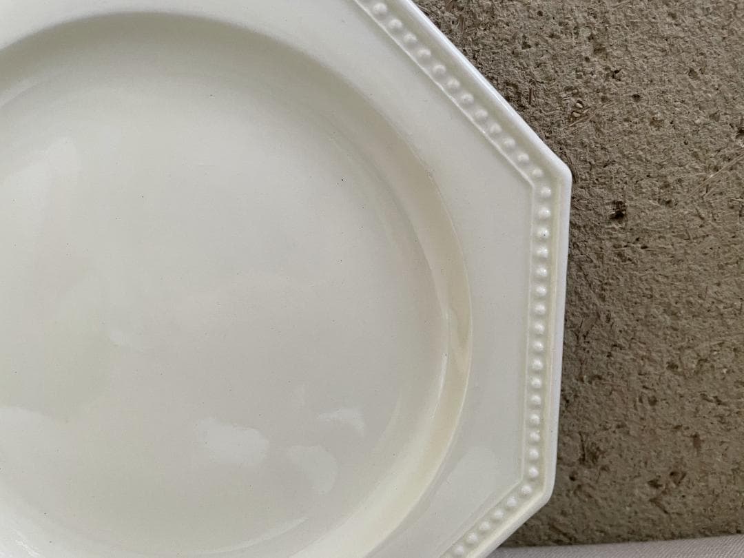 クレイユ モントロー 　オクトゴナル プレート18cm N-927