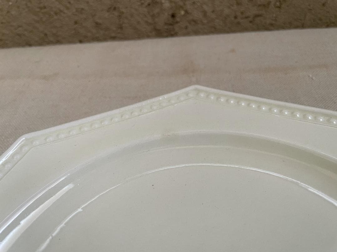 クレイユ モントロー 　オクトゴナル プレート18cm N-927