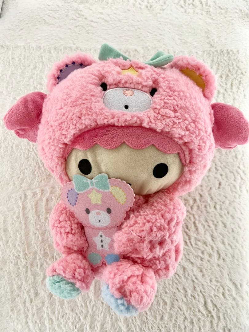 リトルツインスターズ キキララ パフポフ着ぐるみBIGぬいぐるみ ララ