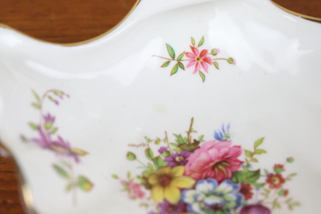 お値下げ　ハマースレイ　ハワードスプレイ　トレイ　花柄　イギリスヴィンテージ