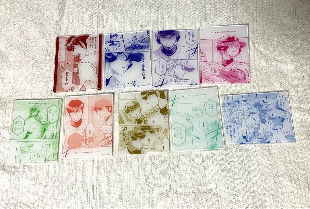 ダイヤのA アクリルカード 58枚まとめ売り