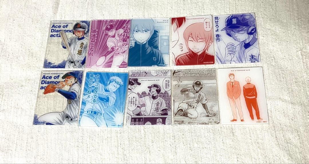 ダイヤのA アクリルカード 58枚まとめ売り