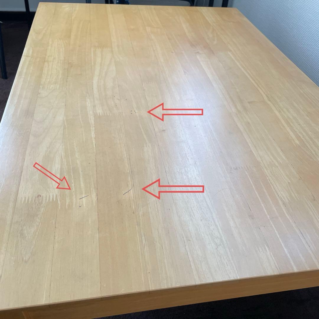 ベルメゾン　ローテーブル　引出し付き　90✖️60㎝