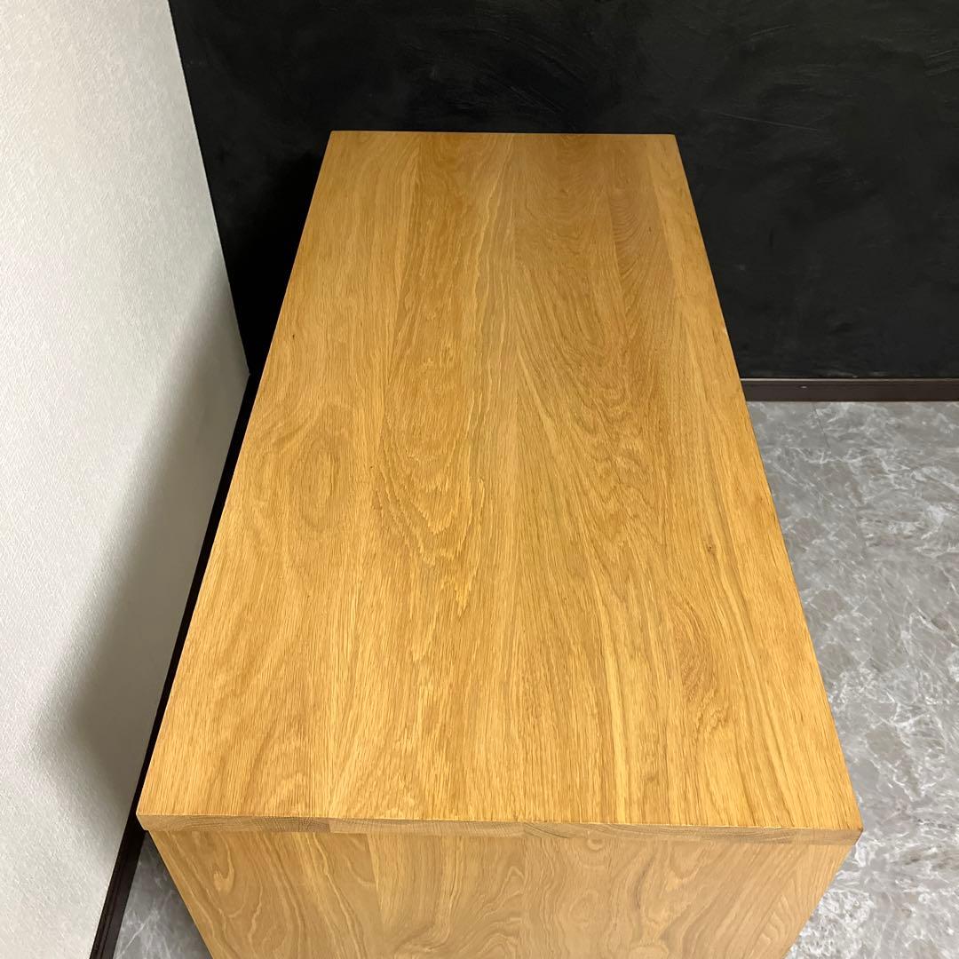 ブランド 品 通販家具・インテリア - 無印良品 オーク材 デスク 廃盤