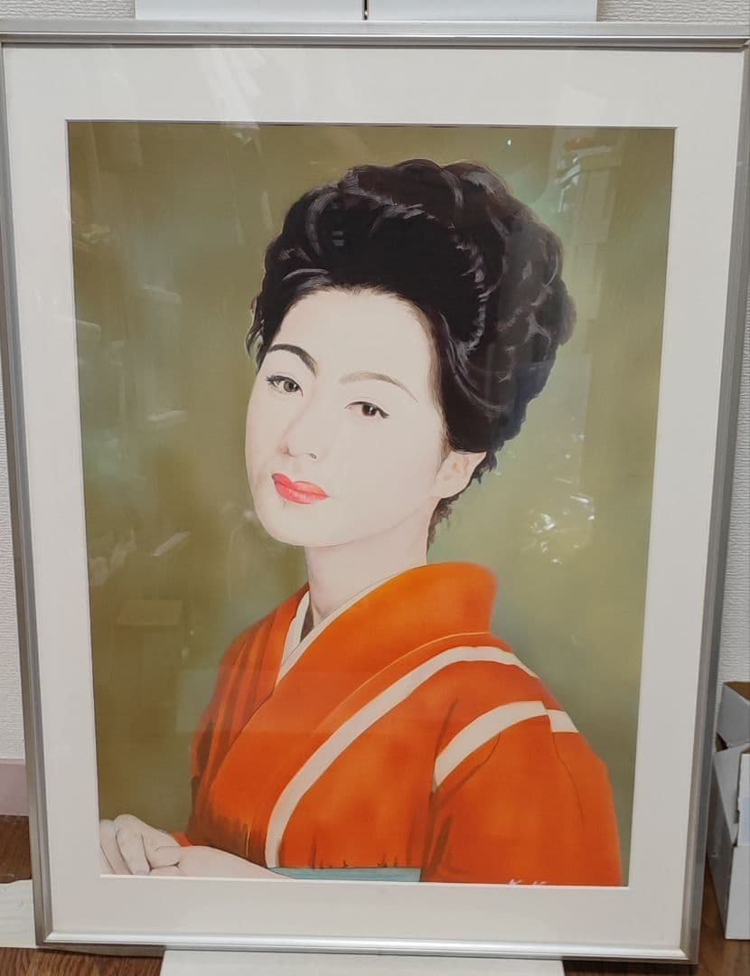 長山洋子さん　肖像画