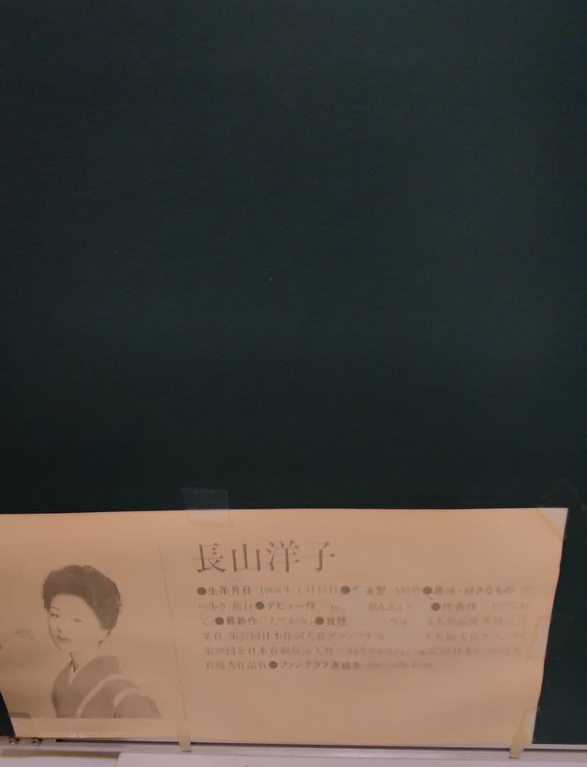 長山洋子さん　肖像画