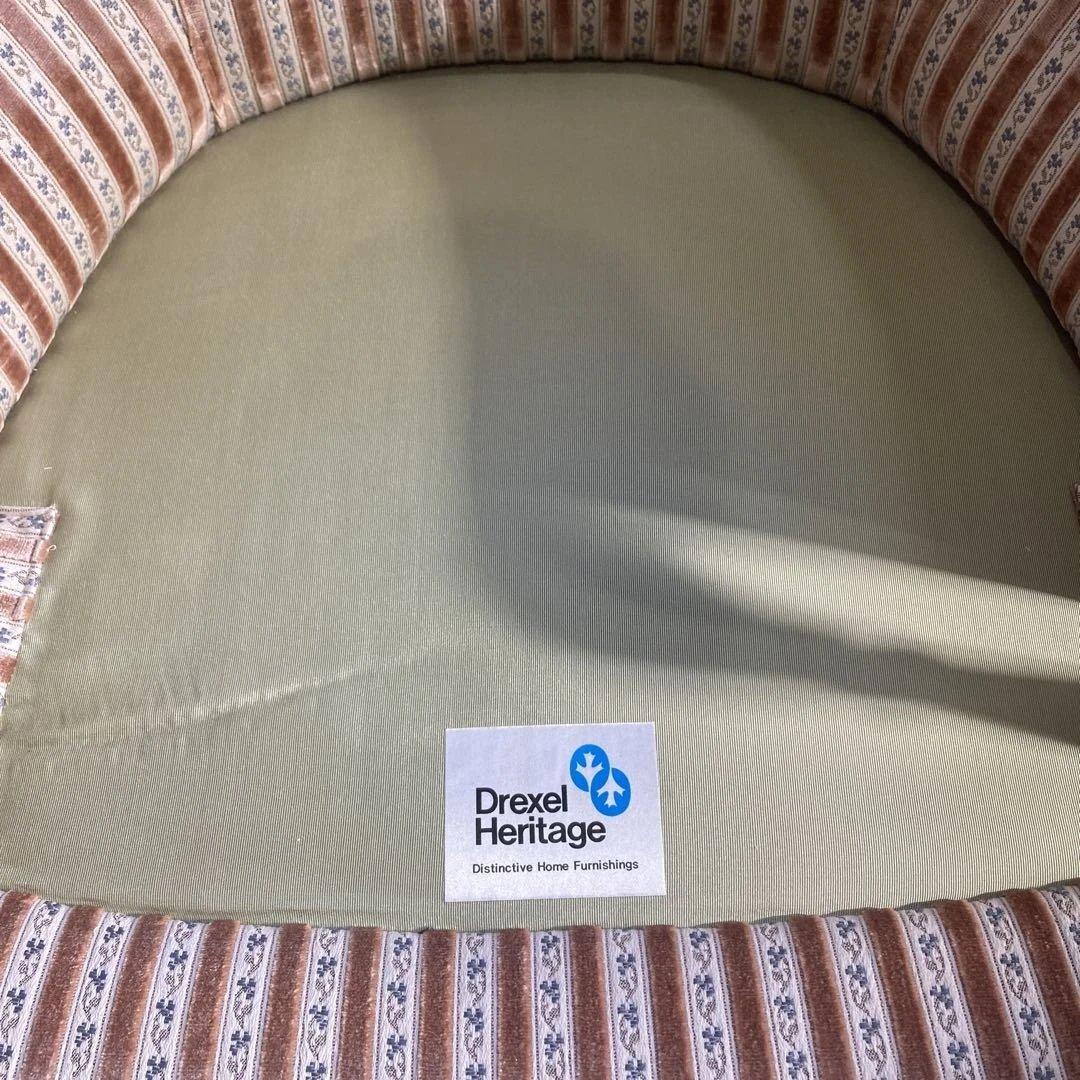 【美品】DREXEL HERITAGE（ドレクセルヘリテイジ）ローバックチェア①