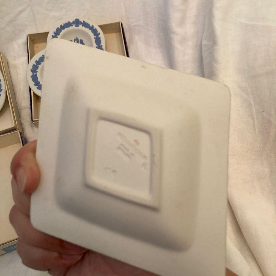 激レア　ウェッジウッド　ジャスパー　トランプマーク4種　白青逆転