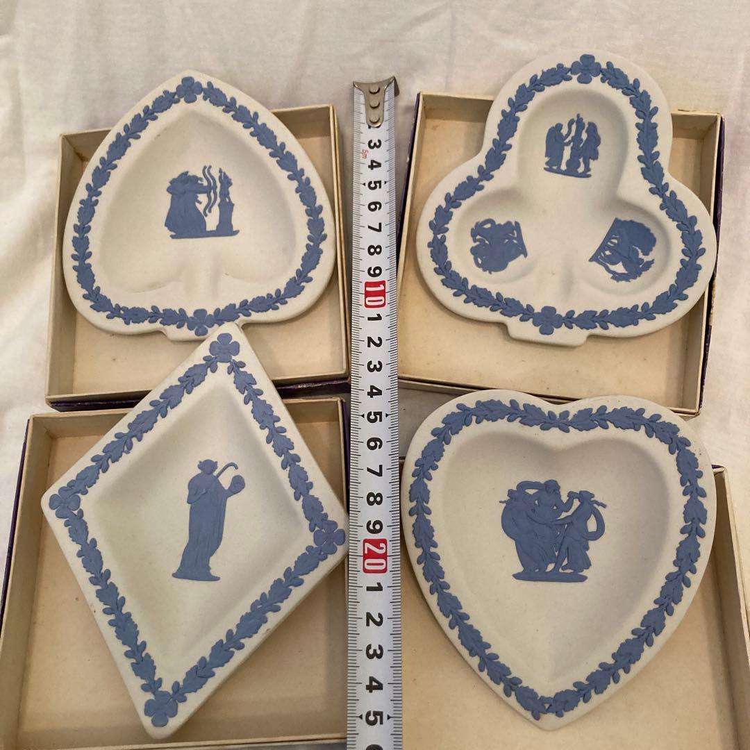 激レア　ウェッジウッド　ジャスパー　トランプマーク4種　白青逆転