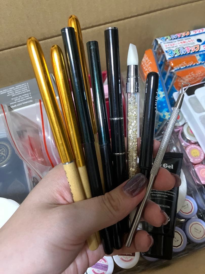 【200点超】ジェルネイル用品一式【大量まとめ売り】