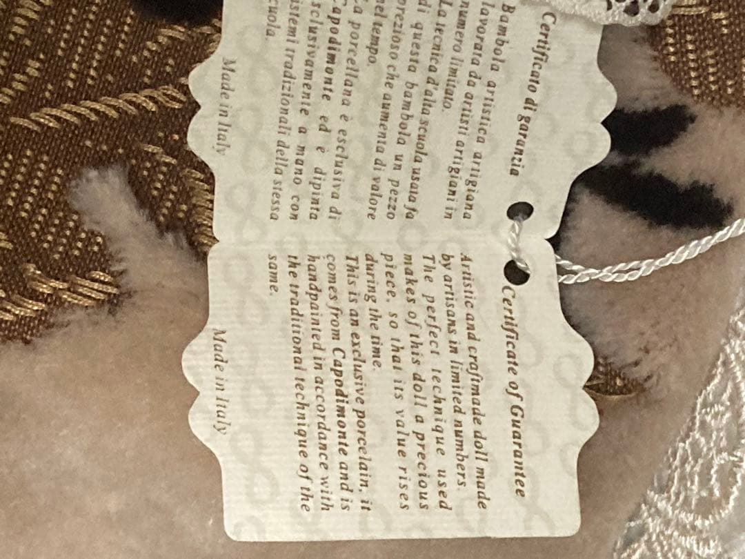 ビスクドール　イタリア製　50センチ