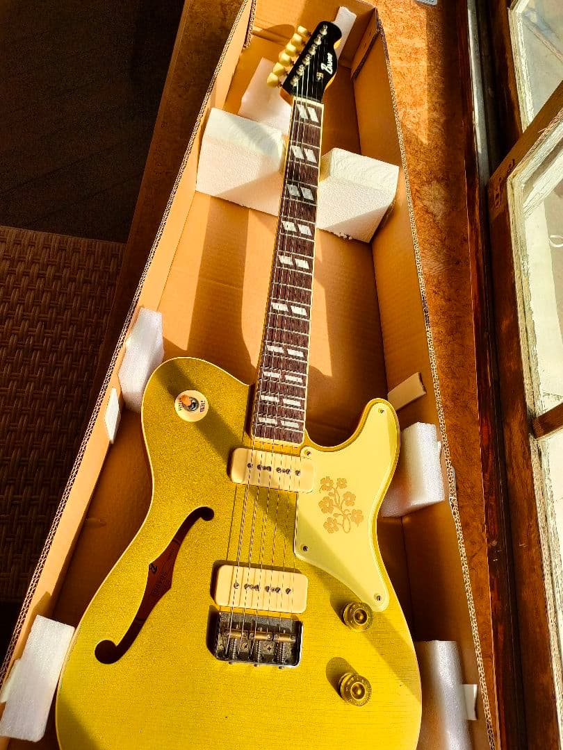 bruno guitars tn−295 goldtop