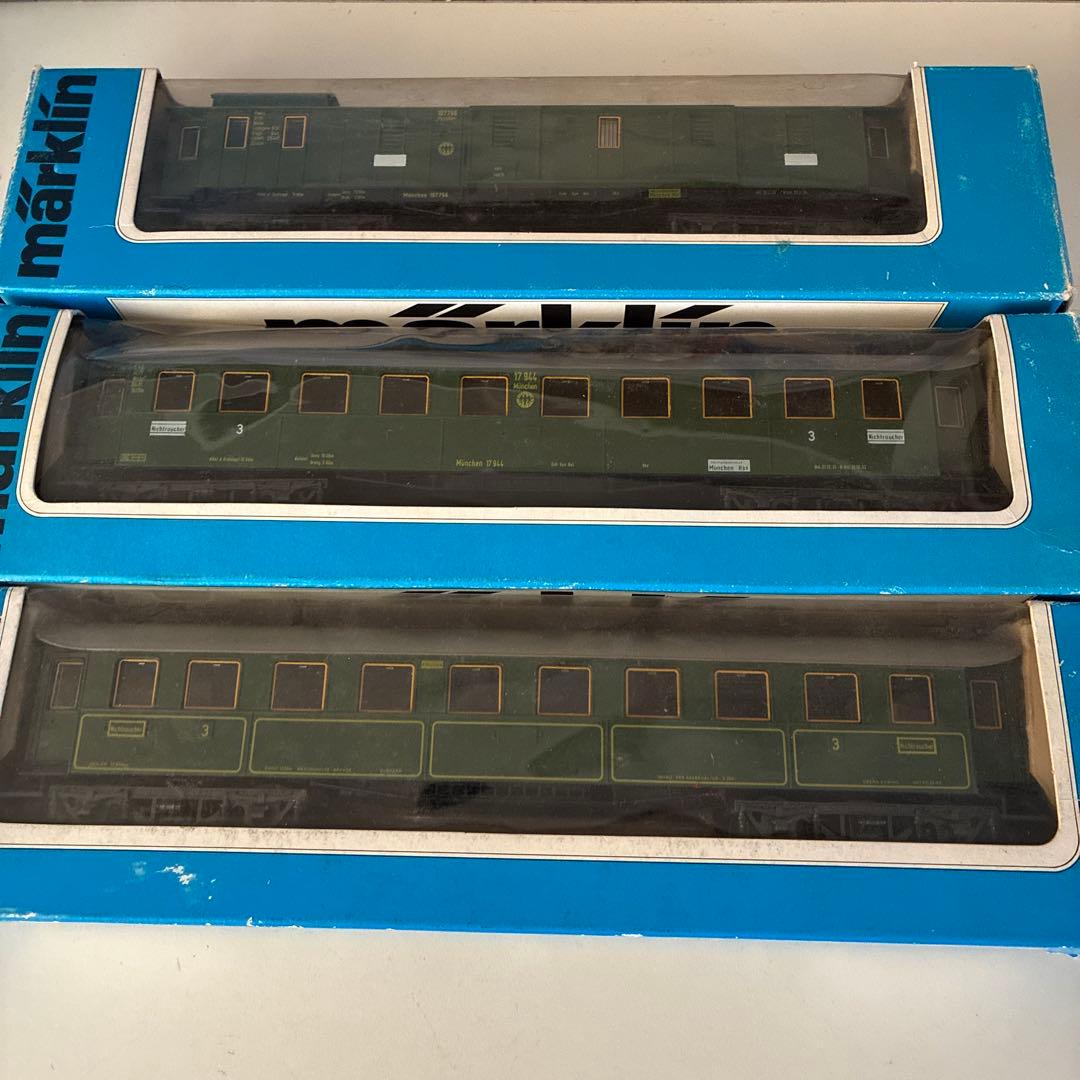メルクリン HO 4135 4136 4137 旧バイエルン邦有鉄道客車3輌 - メルカリ